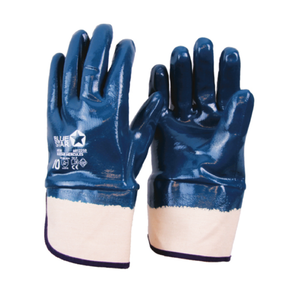 BlueStar Hercules Dyppede handsker med manchet