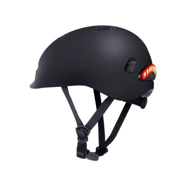 E-Scooter Smart Helmet Hjem med led baglys