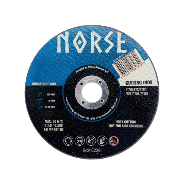 NORSE Cutting Disc 150×1,6×22,23mm | Skæreskive